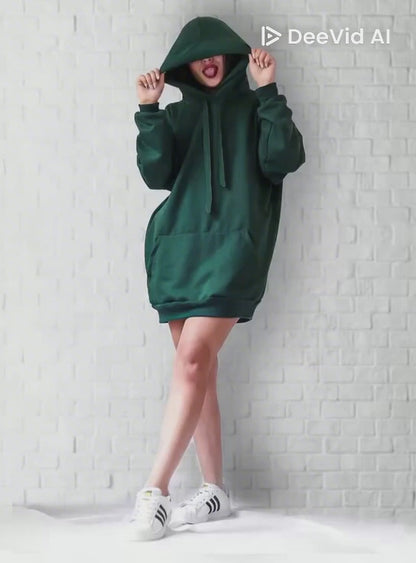 Buzo Oversize con Capucha Leaf Style – Rompe el Molde